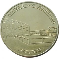 Jeton touristique - Fonderie Saint Luc - Batterie Todt - Audinghen 62