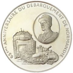 Token - Société Française des Monnaies 65th Anniversary of the Normandy landing