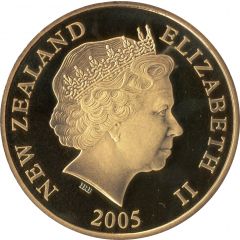 1 Dollar - Elizabeth II 4th Portrait, Roaring King Kong