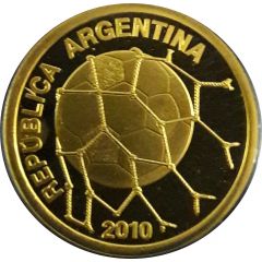 10 Pesos FIFA World Cup South Africa 2010