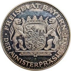Award medal - Patrona Bavariae 1868 - 1968