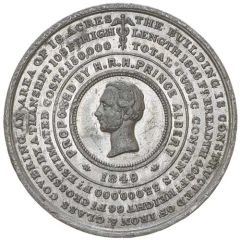 Medal - Victoria Great Exhibition, J. Taylor