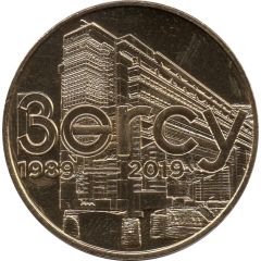 Monnaie de Paris Tourist Token - Bercy - 1989-2019