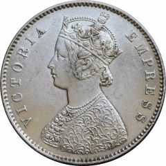 1/2 Rupee - Victoria