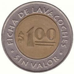 1 Dollar - Ficha de Lavacoches