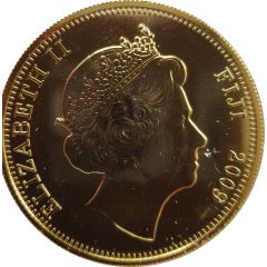 1 Dollar - Elizabeth II Copperband Butterflyfish