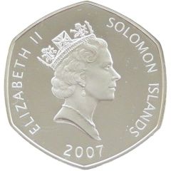 10 Dollars - Elizabeth II Diamond Wedding of Queen Elizabeth II and Prince Philip