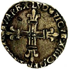 1/8 Ecu of Navarre - Louis XIV