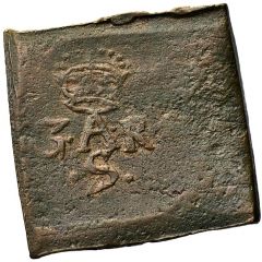 2 Öre 'Klippingar' - Gustav II Adolf Säter or Nyköping mint