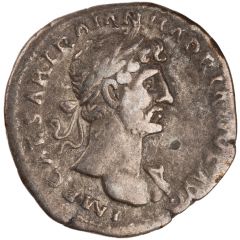 Denarius - Hadrian P M TR P COS II FEL AVG, Felicitas