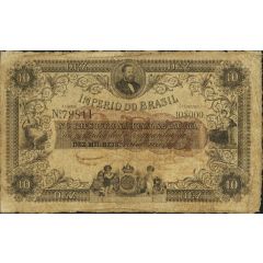 10 Mil Réis Thesouro Nacional, 5th print