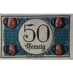 50 Pfennig Marburger Briefmarken und Notgeld Ausstellung