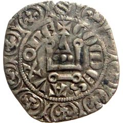 1/2 Groschen - Odo IV shield of Burgundy