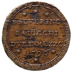 2 1/2 Baiocchi - Pius VI