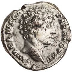 Denarius - Marcus Aurelius COS DES II, Honos