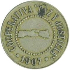 1 Peseta - Paz y Justicia