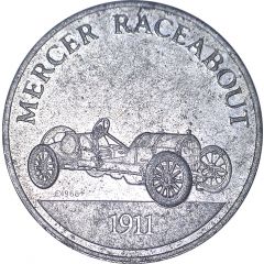 Token - Sunoco Antique Car Coins - Series 1 Mercer Raceabout