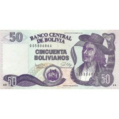 50 Bolivianos Holguin, Series A-C