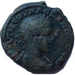 Æ20 - Severus Alexander ΝΙΚΑΙΕΩΝ, Lion Left, Nicaea