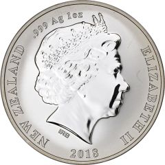 1 Dollar - Elizabeth II 4th Portrait - Capturing sun