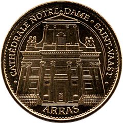 Monnaie de Paris Tourist Token - Arras Cathédrale Notre Dame - Saint Vaast