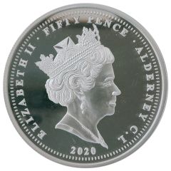 50 Pence - Elizabeth II Battle of Britain - Winston Churchill