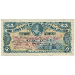 5 Pounds - Victoria Union Bank of Australia Limited