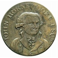 ½ Penny Middlesex - Political and Social series / Tooke