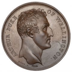Medal - George III Battle of Vitoria, bronze