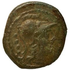 Triens Acilii: Marcus Acilius Marci Filius, / MACILI ROMA