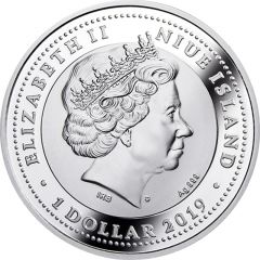 1 Dollar - Elizabeth II Two Sisters