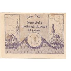 10 Heller St. Oswald bei Freistadt