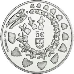 5 Euros Miragaia longicollum, Silver
