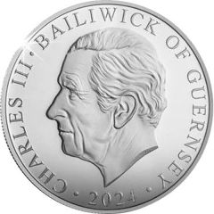 5 Pounds - Charles III Winston Churchill, Silver Proof