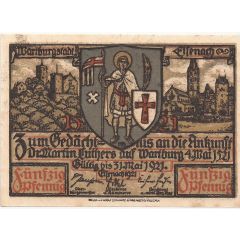 50 Pfennig Luther Jubilee Series