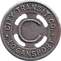 1 Fare - City Transit Co. Logansport, Indiana