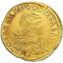 4 Scudi d`Oro - Charles Emmanuel II
