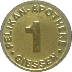 1 Taler - Pelikan Apotheke Giessen