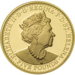 5 Pounds - Elizabeth II Gothic Crown