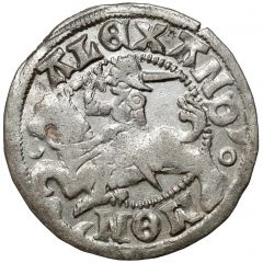Półgrosz litewski - Alexander I Jagiellon Wilno mint