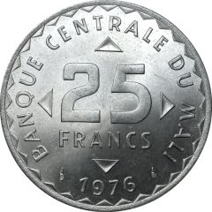 25 Francs