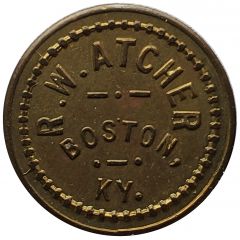 5 Cents - R.W. Atcher Boston, Kentucky