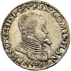 1/5 Daalder `1/5 Philipsdaalder` - Philip II