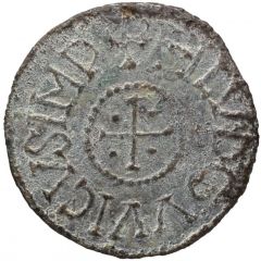 Obol - Louis I christian legend