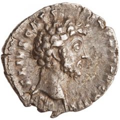 Denarius - Marcus Aurelius TR POT XI COS II, Felicitas