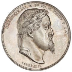 Medal - Frederik VII Death of King