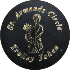 1 Ride Trolley Token - St. Armands Circle Sarasota, Florida