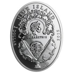 1 Dollar - Elizabeth II Standard Yacht egg