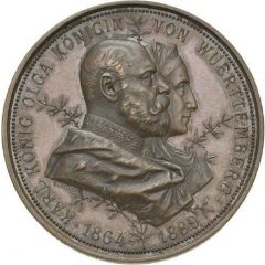 25th anniversary of reign - Karl I and Olga