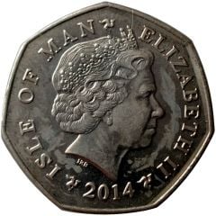 50 Pence - Elizabeth II TT